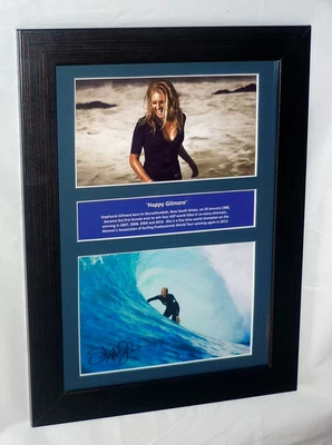 $69.99 • Buy Stephanie Gilmore 2012 ASP Surfing Signed Sport Framed Timber Look Frame
