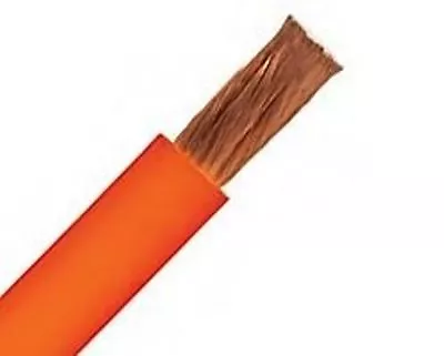 6 AWG Super Vu-Tron Orange Welding Cable EXTRA Flex 6 Gauge - 250 Feet • $640