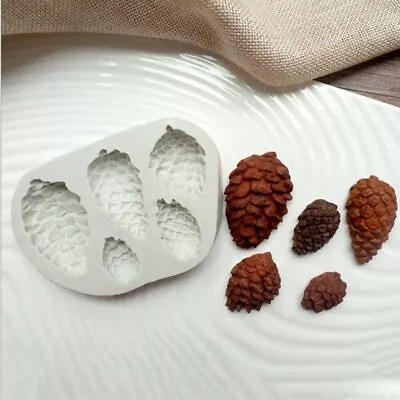 $23.35 • Buy Pine Cone Shaped Mould Silicone Fondant Chocolate Cake Decorating Sugarcraft