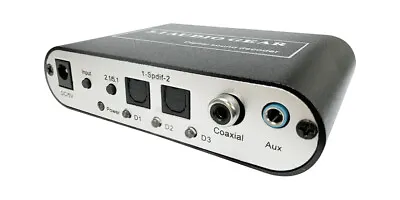 5.1 Digital Audio To Analog Surround Decoder With MP3 WMA Audio Playback • $38