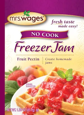 Mrs. Wages No Cook Freezer Jam Pectin Mix Fruit 1.59 Ounce (Pack Of 12) • £33.72