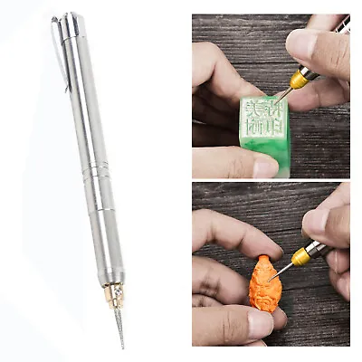 Electric Cordless Micro Engraver Pen Metal Ceramic DIY Engraving Tool 35000RPM • $25
