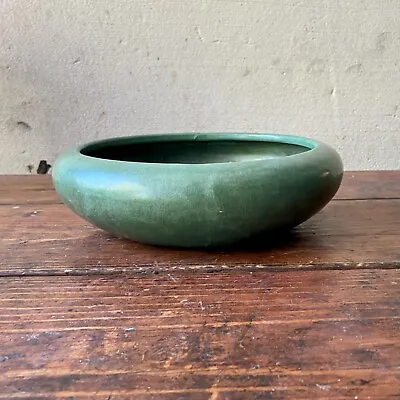 $29.95 • Buy Zanesville Stoneware 1920s Vintage Arts & Crafts Pottery Matte Green Bowl