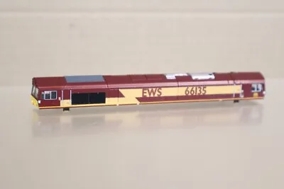 GRAHAM FARISH 371-375 BODY For EWS CLASS 66 DIESEL LOCOMOTIVE 66135 Oj • $59.05