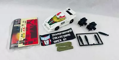 Transformers Original G1 1986 Mail Away Wheeljack Complete Unused Stickers MINT • $350