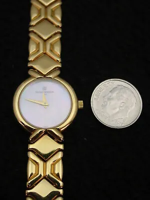 Ladies Watch French Michel Herbelin Ladies Watch Gold Plate Sapphire  • $295.96