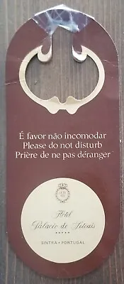 Vintage Maid Service Do Not Disturb Sign Hotel Palacio Seteais Palace Portugal • $25