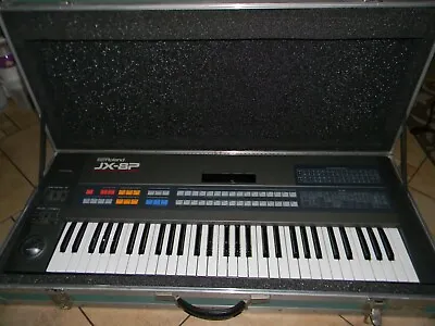 Vintage Roland JX-8P 61-key Synthesizer Keyboard W/ A&S Flight Case *Read* • $429