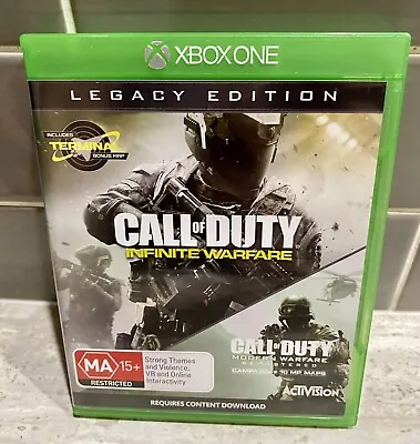 Call Of Duty: Infinite Warfare LEGACY EDITION Xbox One - Tested & Working • $24.99