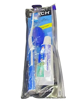 REACH Travel Kit Toothbrush With Cap And Toothpaste 0.85 Oz • $6.23