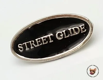 $9.35 • Buy Street Glide Vest Pin Made In USA Motorcycle Biker Jacket Hat Pin