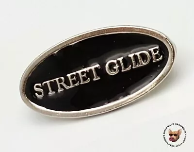 $9.35 • Buy Street Glide Vest Pin Made In USA Motorcycle Biker Jacket Hat Pin