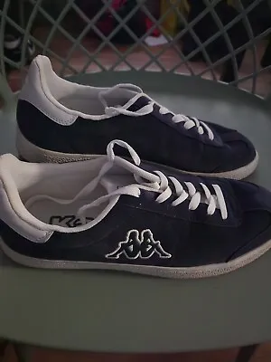 Mens Blue Kappa Trainers Shoes Casual 9 • £17.95