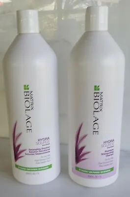 $58.99 • Buy DUO Matrix Biolage HYDRASOURCE Shampoo And Detangling Solution 33.8oz -DRY HAIR