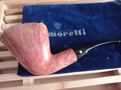 Moretti  Magnum Freehand XXL Huge Natural Briar Pipe Handmade Italy Nofilter 222 • $400