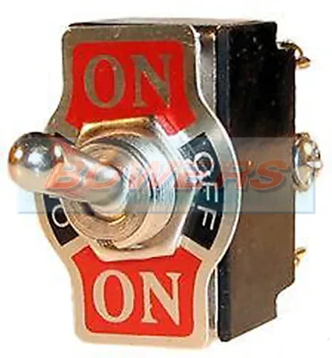 £3.49 • Buy 12v Car 20a Universal Metal On/off/on Centre Off Toggle/flick Switch Double Pole