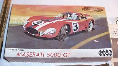 Hawk Maserati 5000 Gt 1/32 Model Kit Boxed #04 • $24.99