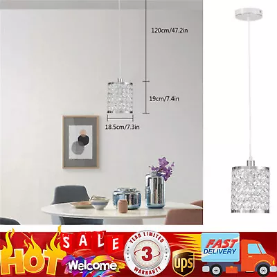 3PCS Modern Crystal Chandelier Ceiling Pendant Light Kitchen Island Hanging Lamp • $37.60