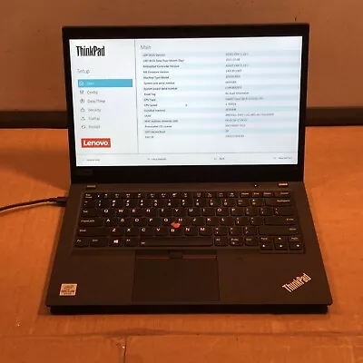 LENOVO Thinkpad  T14 Intel Core I5-10310U @1.70GHz 16GB LAPTOP COMPUTER  No HDD • $66