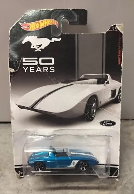 Hot Wheels 50 Years Of Mustangs 62 Ford Mustang Concept • $15