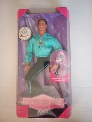 1997 Olympic Skater (Barbie) Ken Doll Skate & Spin USA Olympics  NRFB Vintage  • $17.99