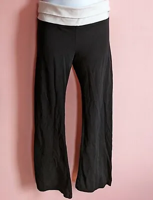 Moda International Victoria's Secret Wide Leg Yoga Black Pants Size X-Small • $11.99