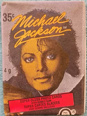 1984 Michael Jackson O-Pee-Chee Sealed Pack Of Photo Cards • $5