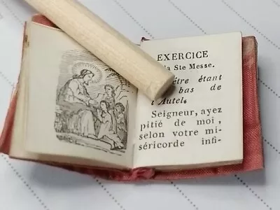 Antique Rare Miniature Children's Prayer Book. In Beautiful Condition. • £15