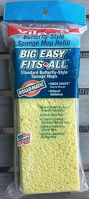 Vileda Sponge Big Easy Fits All Standard Butterfly Style Sponge Mop Refill NOS • $12.99