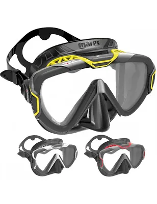 MARES Pure Wire Black Silicone Diving Mask 6 Colors Frame  • $69