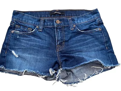 J Brand Cut Off Ringer Denim Jean Shorts Size. 25 • $36