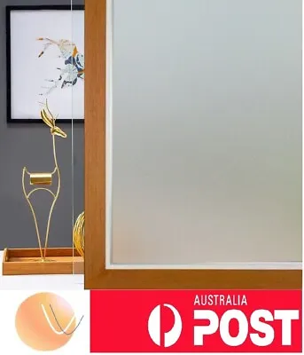 90 CM X 2 M - Plain Frosted Removable Frosted Window Glass Film For Privacy • $17.99