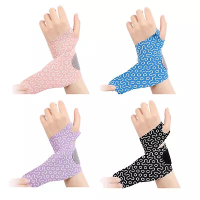 Ultra Thin Wrist Brace Support Wrist Band Wrap Carpal Tunnel Tendonitis Arthrits • $11.09