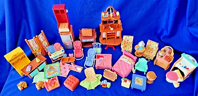 Fisher Price Loving Family ~ Lot Of  35 Mixed Furniture ~ • $80
