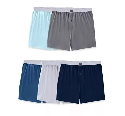 Fruit Of The Loom Men's Knit Boxers - Colors May Vary 2 Pack Or 5 Pack • $21.99