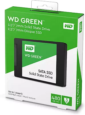 SSD 120GB 240GB 250G 500G 1T WD Green Blue Internal Solid State Drive NVMe 2.5'' • $78.95