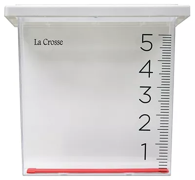 705-109 La Crosse Waterfall Rain Gauge With Floating Rain Marker • $19.95