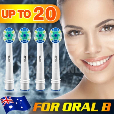 $22.99 • Buy Up To 100 Replacement For Oral B Electric Toothbrush Heads Precision Clean Braun