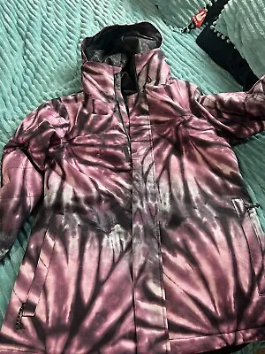 Tie-dye Volcom Ski Jacket • $200