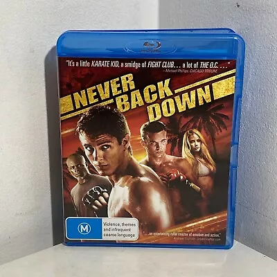 Never Back Down (Blu-ray 2008) Like New Region B - Jan ☀️ • $5.90