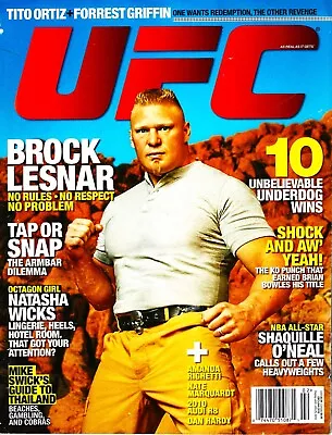 🔥🔥 Brock Lesnar MMA WWE UFC Magazine December/January 2010 🔥🔥 • $4.99