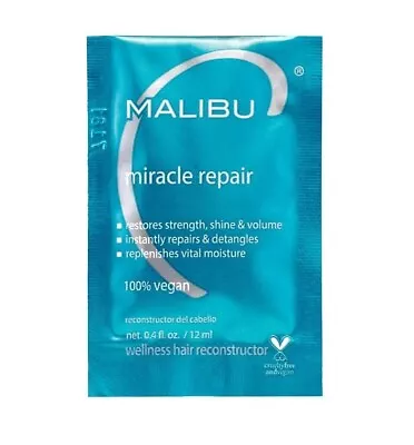 Malibu C Miracle Repair Hair Reconstructor - Nourishing Hair Repair Treatment • $7.90