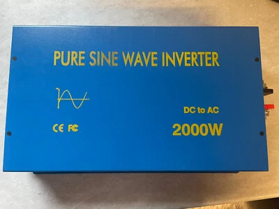 £100 • Buy Pure Sine Wave Inverter 2000w