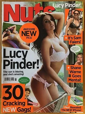 Nuts Magazine 9-15 August 2013 Lucy Pinder Sam Faiers Joey Fisher • £24.99