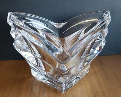 Mikasa Crystal Candle Holder Tulip Design Art Deco Votive Clear Germany • $12