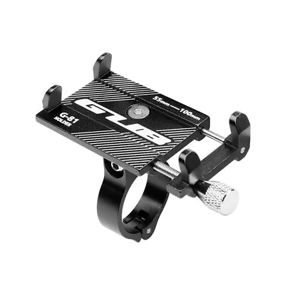 Black Bike Mobile Phone Holder Universal Handlebar Mount Bracket Iphone Samsung • £8.49