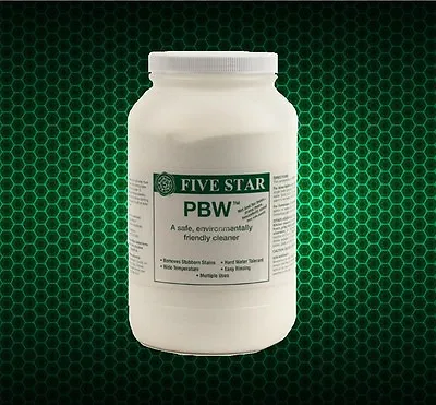 Pbw 4 Lb Cleanser Powdered Brewery Wash - Whiskey Still Carbon - Factory Packed • $31.40