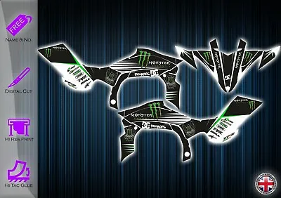 Yamaha YFZ450 Stickers - Graphics Kit - ATV Quad Decals YFZ450R - YFZ 450R DECAL • £89.99