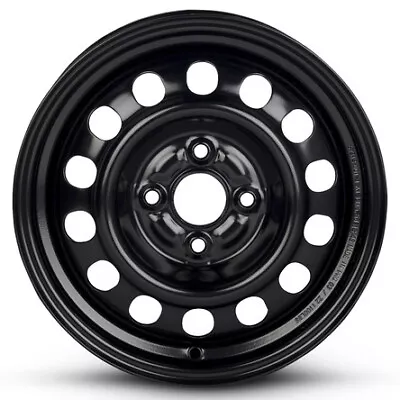 New Wheel For 1993-2002 Toyota Corolla 14 Inch Black Steel Rim • $86.46