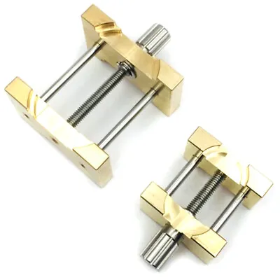 2Pcs Brass Watch Movement Holder Fixed Base Multi Function For Watchmaker Watcs • $15.52